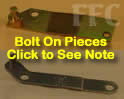 Picture of Y39 COT marine carburetor bolt on throttle pieces